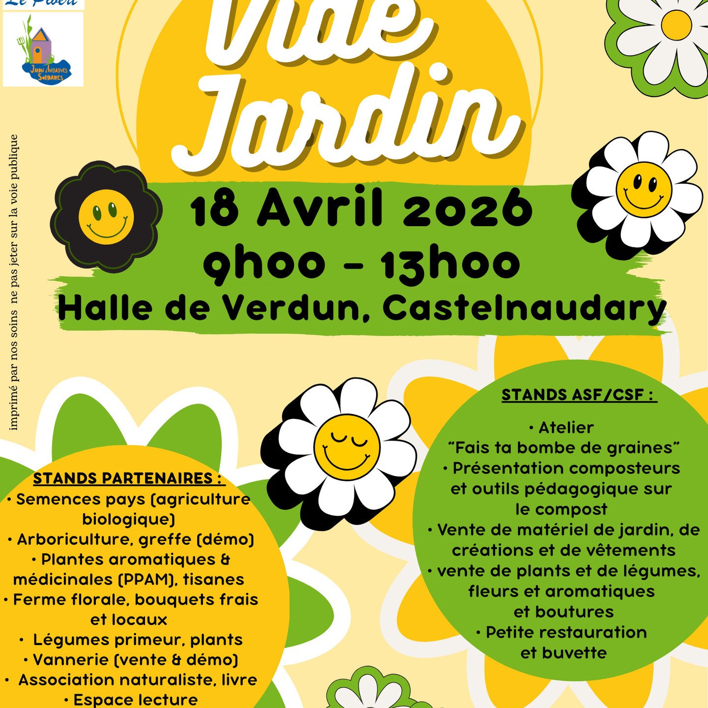 Présent le 18 avril!!!